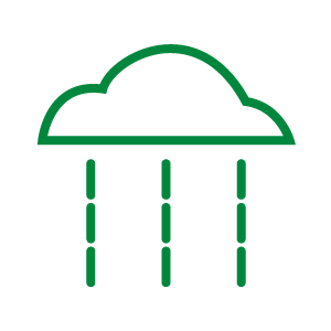 cloud and rain icon