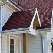 6inch-Half Round Gutter with fancy Brackets